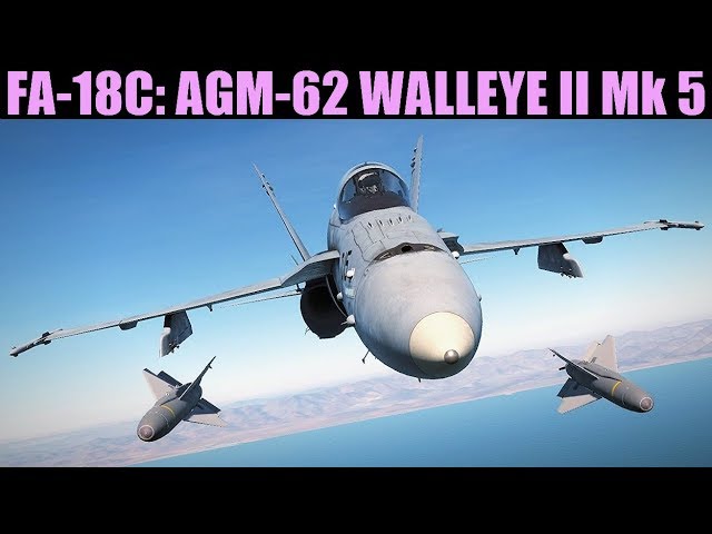 FA-18C Hornet: AGM-62 Walleye "Fat Albert" Tutorial | DCS WORLD
