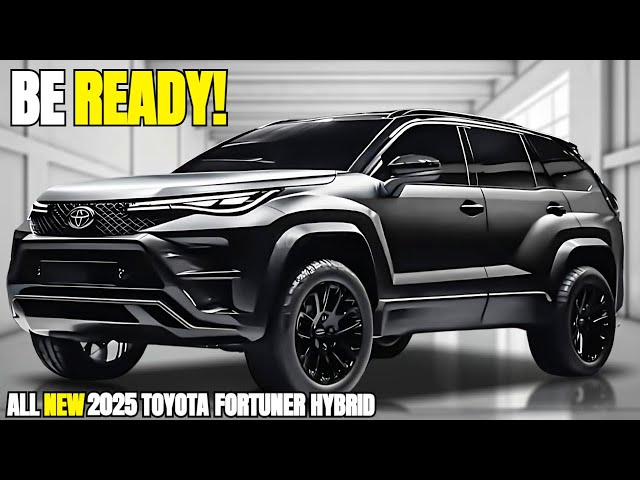 2025 Toyota Fortuner - The Most Powerful SUV!?