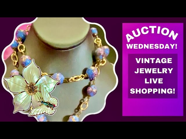 Vintage Jewelry Auction From Thrift With Me Videos! 𝐋𝐈𝐒𝐓 𝐁𝐄𝐋𝐎𝐖⬇︎
