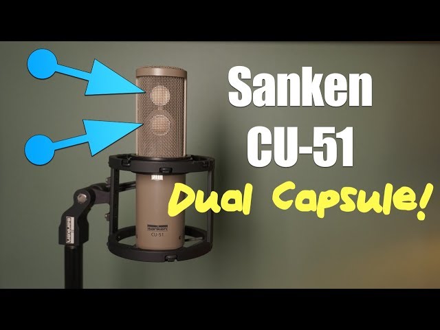 SANKEN CU-51 Dual Capsule Cardioid!
