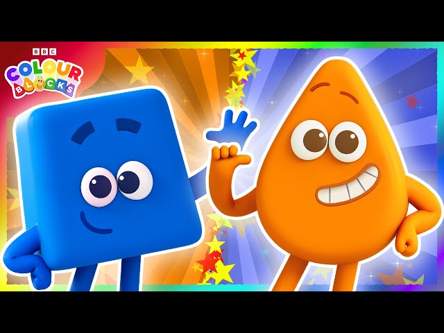 Opposite Colours! | Kids Learn Colour | Colourblocks