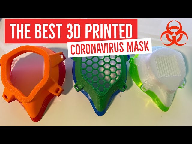 The Best 3d Printed Coronavirus Mask design #bolivAIR #coronavirus
