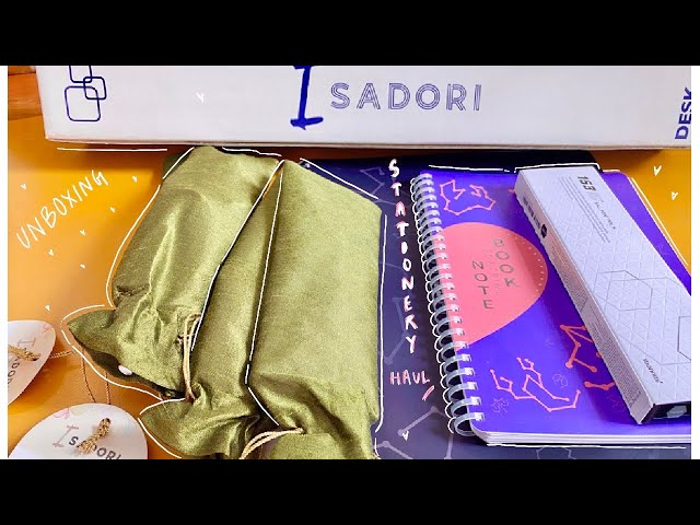 Stationery haul (ft. ISADORI) 🌷💌 / Stationery from Korea ✨