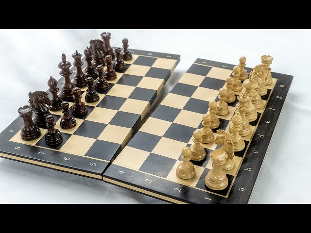 Making an ebony and boxwood travel chess board with concealed magnets