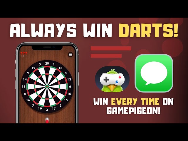 How to ALWAYS Win Darts on GamePigeon! | iMessage Games (2024)
