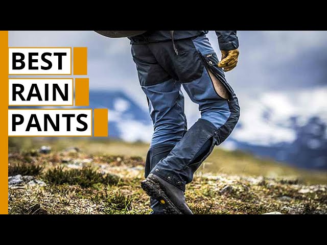 5 Best Waterproof Rain Pants for Hiking & Backpacking