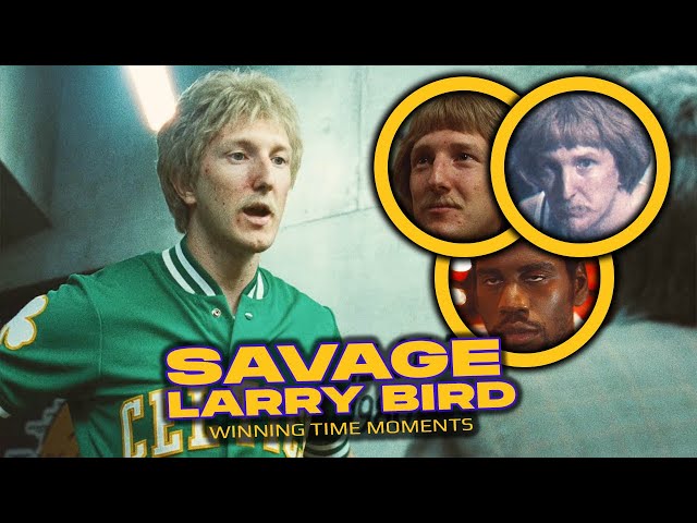 Every Time Larry Bird Trash Talked And Got Into Magic's Head On 'Winning Time' 🐐