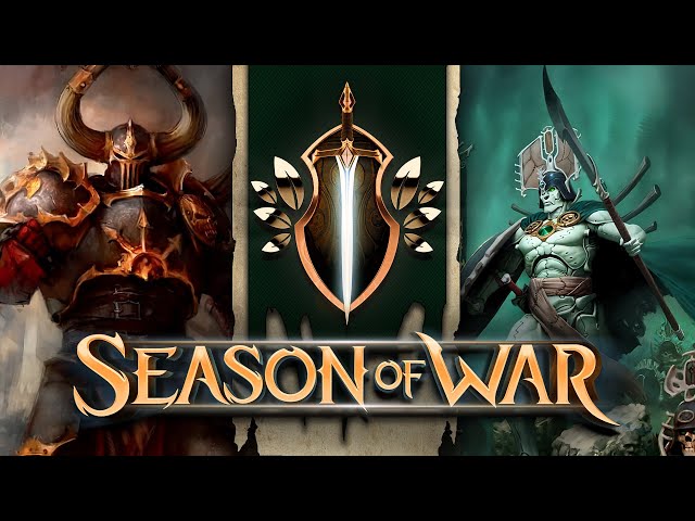 21 Varanguard face down ELITE OBR | Warhammer: Age of Sigmar Battle Report