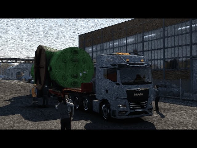 Heavy Load from Linz to Brünn | Euro Truck Simulator 2