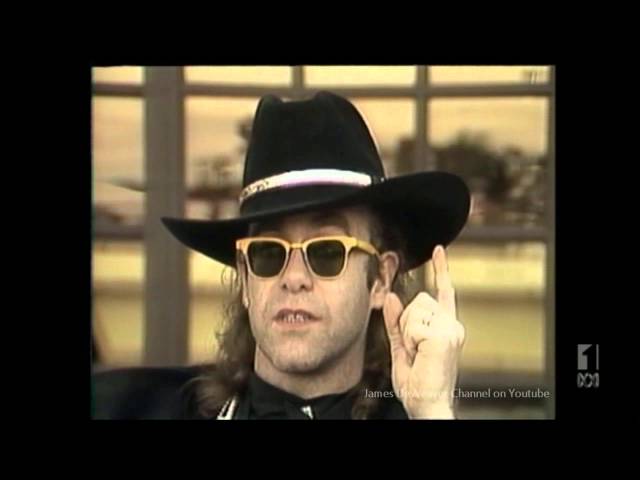 Elton John '86 "Musical Chameleon" Australian Tv Interview Part 10 Dolby HD