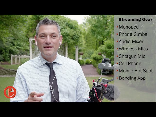 How To LIVE STREAM Weddings Ceremonies Using An iPhone And The EventLive App