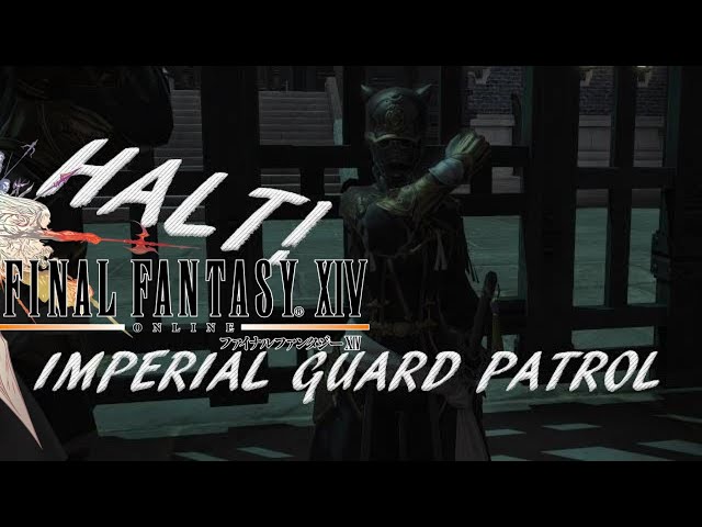Halt! Imperial Guard Patrol - Final Fantasy XIV