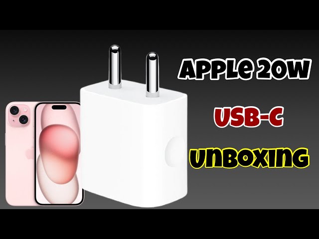 Apple 20W USB-C Power Adapter Review |Worth Buying? | iPhone 2OW Adapter | Hindi