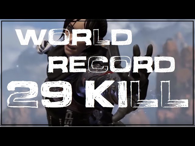 World record?! Apex Legends 29kill wingman+shotgun  no editing play