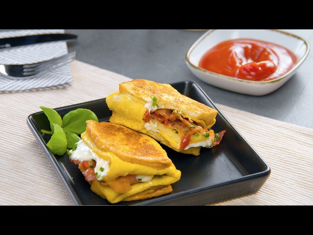 Looking For An Incredible New Breakfast or Brunch Recipe? Try These 4 One-Pan Egg Sandwiches!