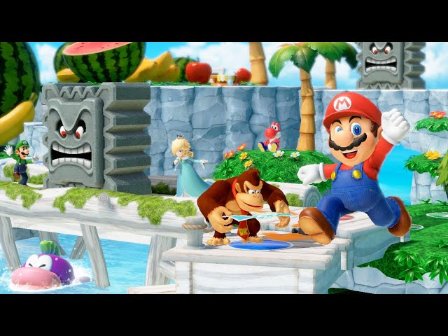 Mario Party Superstars Gameplay Yoshi's Tropical Island Nintendo Switch