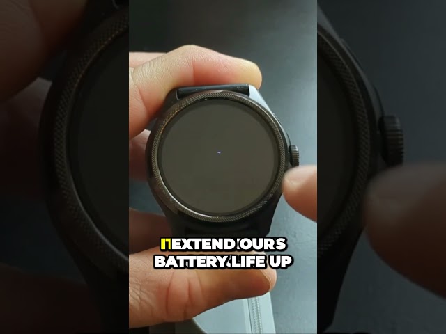 How To Maximize Your Ticwatch Pro 5 Battery Life with Essential Mode!