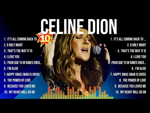 Celine Dion Greatest Hits Selection ⭐ Celine Dion Full Album ⭐ Celine Dion MIX Songs
