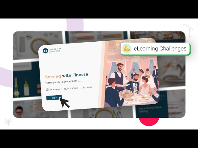 February 2024 eLearning Challenge Recap: How to Set a Formal Place Setting