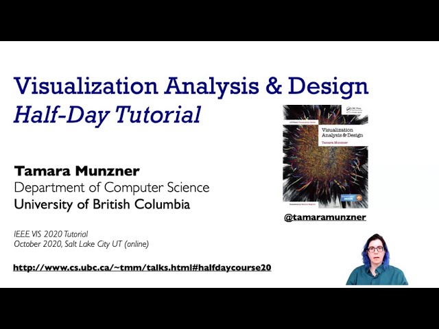Analysis. Visualization Analysis & Design Tutorial, Video 1