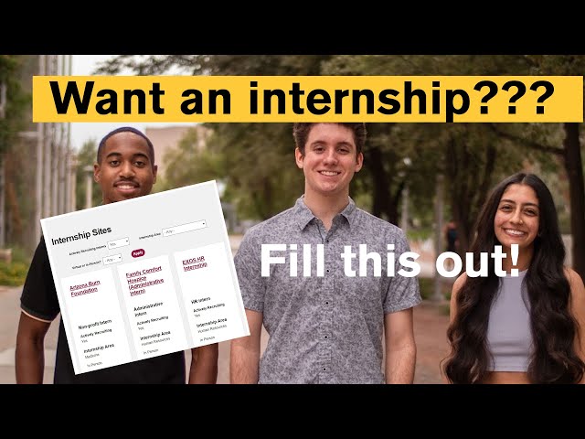 How to apply for a Psychology Internship