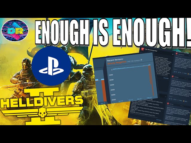 PC Gamers Lose Again! HellDivers 2 PSN Sign in MANDATORY Players LOSE Access To Their GAME
