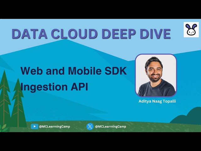 Data Cloud Deep Dive #3 - Web and Mobile SDK, Ingestion API