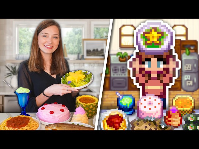 I Cooked ALL 80 Recipes From Stardew Valley In Real Life... Here's What Happened