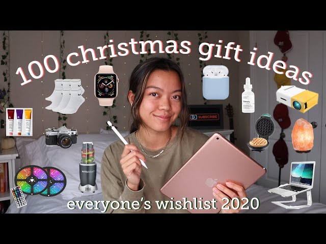 100 CHRISTMAS GIFT IDEAS (2020 WISHLIST)