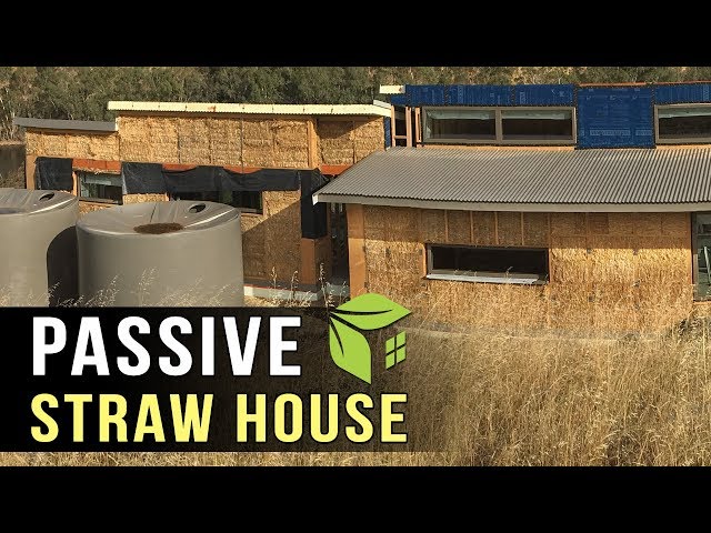 A Walk Through a Straw Bale Passive House