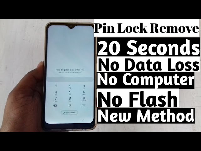 2020 New Method Password Lock Remove All Samsung A Series Phone Without Computer and Flashing
