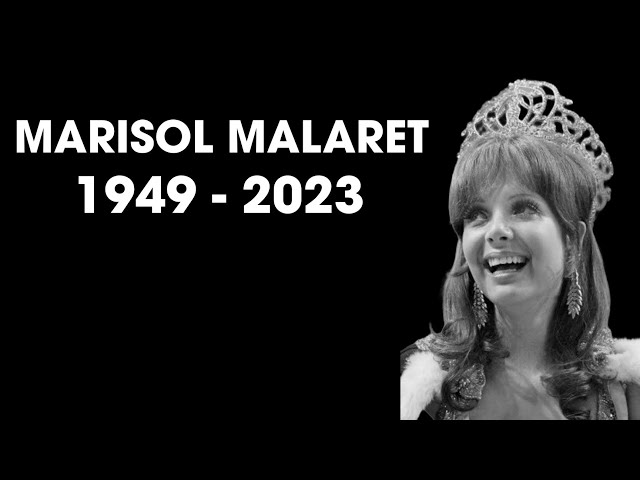 Tribute to Marisol Malaret (1949-2023) Miss Puerto Rico & Miss Universe 1970