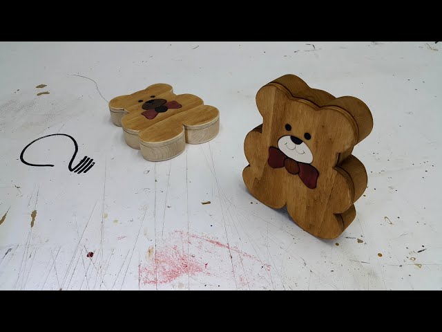 Making a Teddy Bear Shaped Box