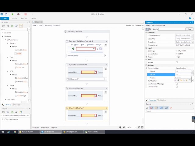 SAP Automation with UiPath