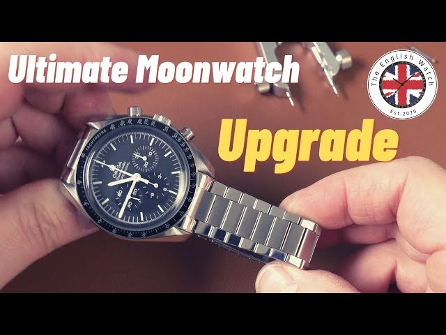 Forstner Band Flat Link Bracelet for the Speedmaster Moonwatch Unboxing | JB Champion