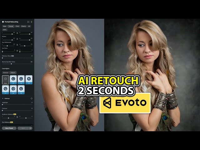 Retouch your photos in seconds with POWERFUL ai
