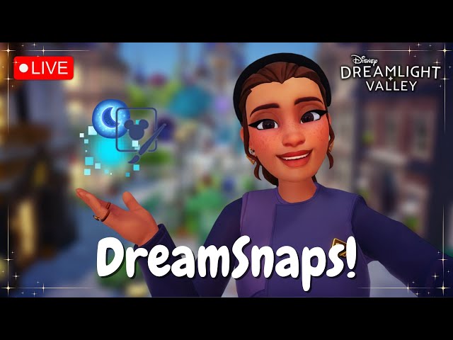🔴 A Very Flowery DreamSnap! | Disney Dreamlight Valley | Members Stream