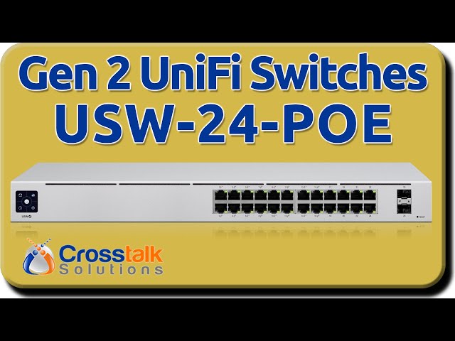 Gen2 UniFi Switches - USW-24-POE