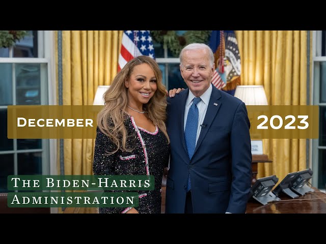 A look back at December 2023 at the Biden-Harris White House.