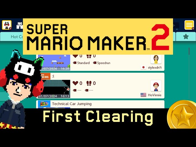 Super Mario Maker 2 - Chill First Clearing 12K+