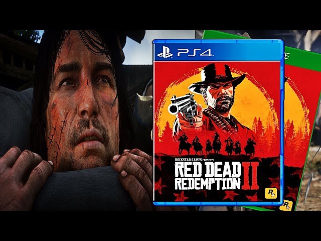 LES BOÎTIERS PS4/XBOX ONE! DE RED DEAD REDEMPTION 2