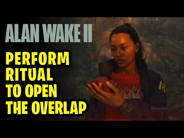 Perform the Ritual to Open the Overlap: Find the Heart & Witch Sign | Alan Wake