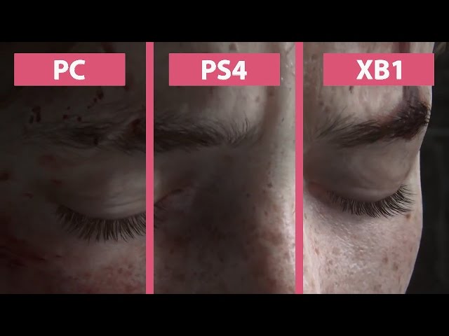 The Last of Us 2 - PS4 Pro vs. XBOX ONE S vs. PC 4K (2160p) Mode Graphics Comparison Parody