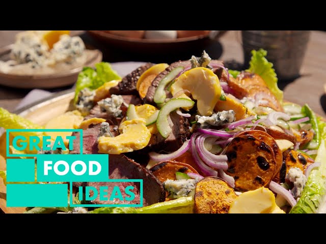 Beef & Self-Scrambled Egg Salad | FOOD | Great Home Ideas