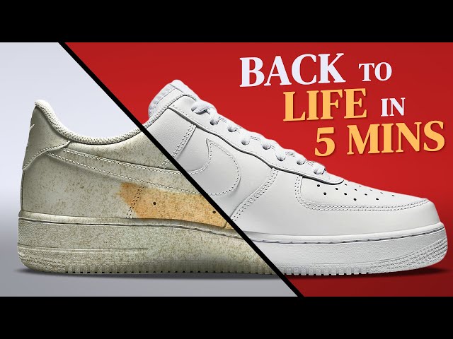 Easy Method To Restore White Sneakers (How To Clean White Sneakers Properly)