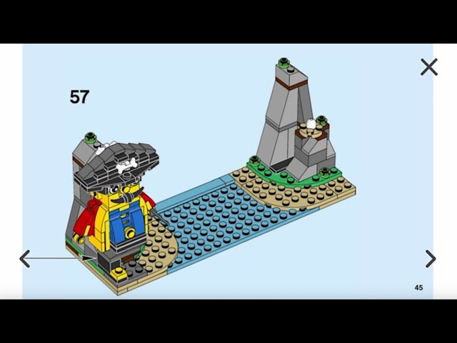 LEGO LEGOLAND Photo Frame 40389 Building Instructions
