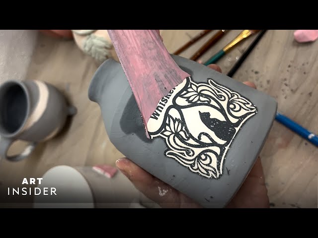 Using Liquid Latex To Create Magical Mugs | Art Insider
