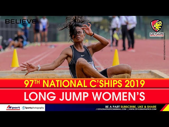 Long Jump Womens Finals   97th National Athletics Championship 2019