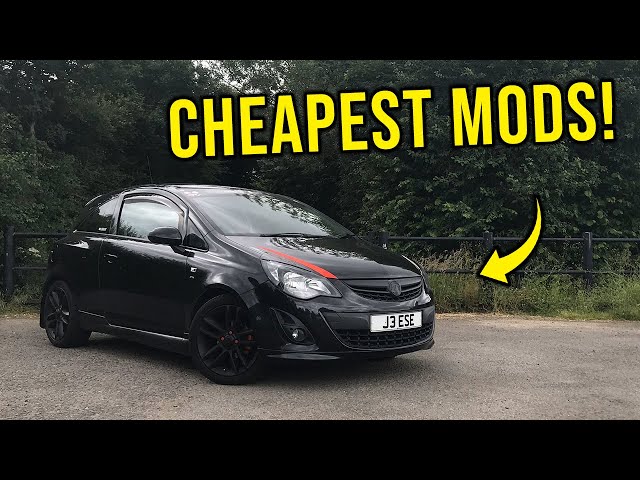 CHEAPEST FIRST MODS!!