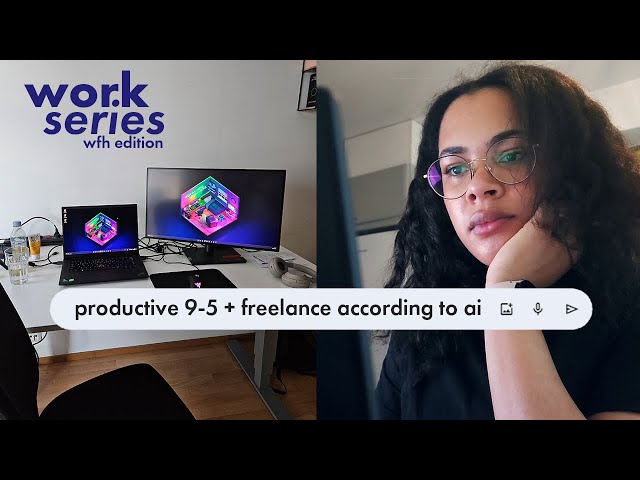 The most productive routine according to AI 👩🏽‍💻 (work series)